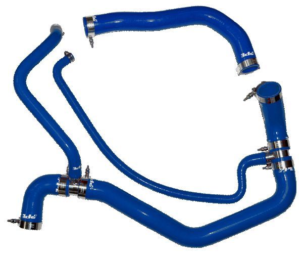Picture of Coolant Hose Kit 01-05 LB7 LLY Blue PPE Diesel