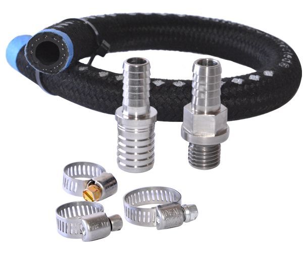 Picture of Cp3 Pump Fuel Feed Line Kit 1/2 Inch With Fitting GM 01-10 PPE Diesel