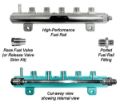 Picture of High Performance Fuel Rail GM Duramax 06-10 Passenger PPE Diesel