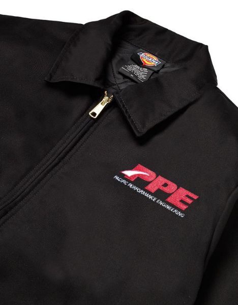 Picture of Embroidered Dickies Insulated Eisenhower Jacket Black 4X Large PPE Diesel
