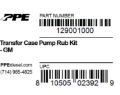 Picture of HD Transfer Case Pump Rub Kit GM PPE Diesel