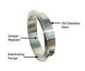 Picture of 1.75 Inch V Band Flange Stainless Steel Engine Side M PPE Diesel