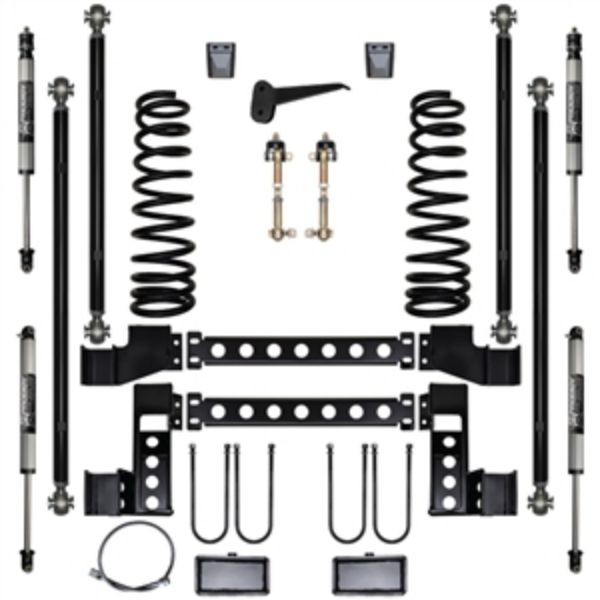 Picture of 4.5 Inch X Factor Long Arm Suspension System Stage 1 03-09 Ram 2500, 3500 HD 4x4 Front/Rear Pure Performance
