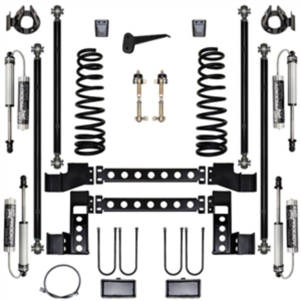 Picture of 4.5 Inch X Factor Long Arm Suspension System Stage 3 03-09 Ram 2500, 3500 HD 4x4 Front/Rear Pure Performance