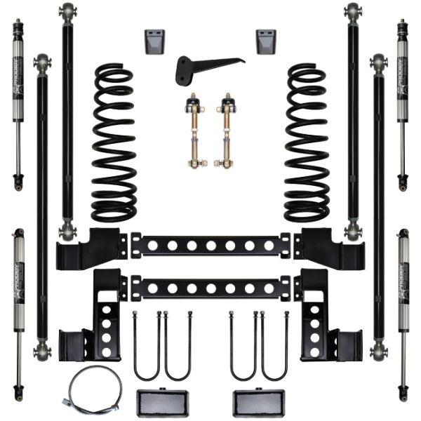 Picture of 4.5 Inch X Factor Long Arm Suspension System Stage 1 10-13 Ram 2500 HD 10-12 Ram 3500 HD 4x4 Front/Rear Pure Performance