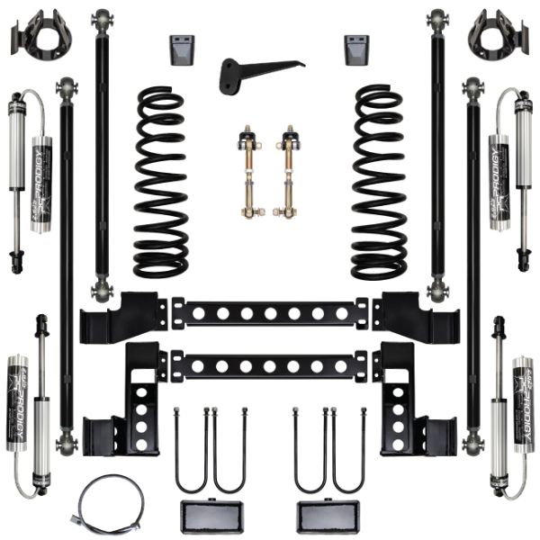 Picture of 4.5 Inch X Factor Long Arm Suspension System Stage 3 10-13 Ram 2500 HD 10-12 Ram 3500 HD 4x4 Front/Rear Pure Performance