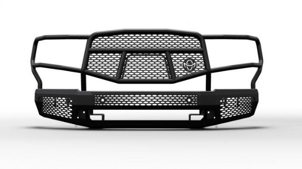 Picture of Ranch Hand Midnight Front Bumper W/ Grille Guard 17-22 Ford F-250/350