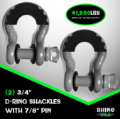 Picture of 3/4" D-Ring Shackle Set (2-Pack)