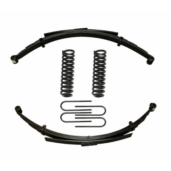 Picture of Bronco Softride Coil Spring Lift Kit 75-77 Bronco 5 Inch Lift Incl. Front And Rear Coils Skyjacker