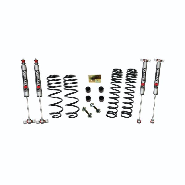 Picture of 2.5 Inch Dual Rate Long Travel One Box Kit With M95 Monotube Shocks TJ/LJ 1997-2006 Jeep Wrangler/Unlimited Skyjacker