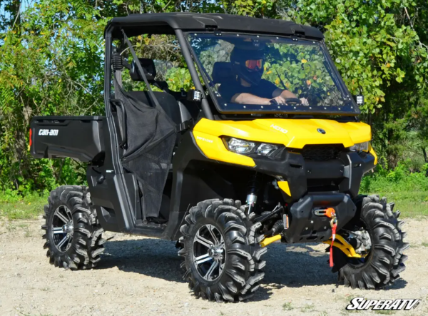 Picture of Can Am Defender Scratch Resistant Flip Windshield