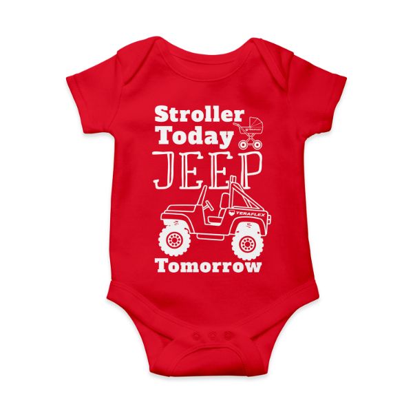 Picture of Babys TeraFlex Jeep Tomorrow Button Down Onesie 18-24 Months
