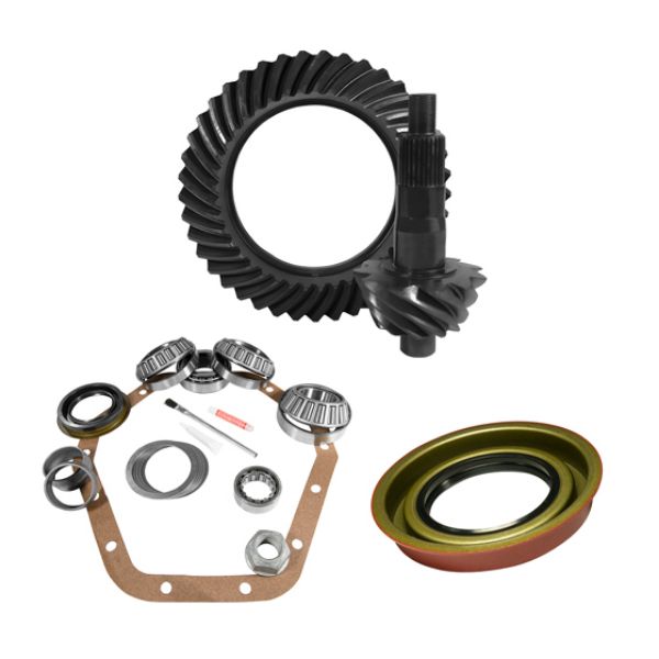 Picture of 10.5 inch GM 14 Bolt 4.56 Rear Ring and Pinion Install Kit USA Standard