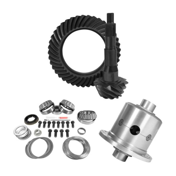 Picture of 10.5 inch Ford 4.56 Rear Ring and Pinion Install Kit 35 Spline Positraction with NP 504493/ NP 949481 USA Standard