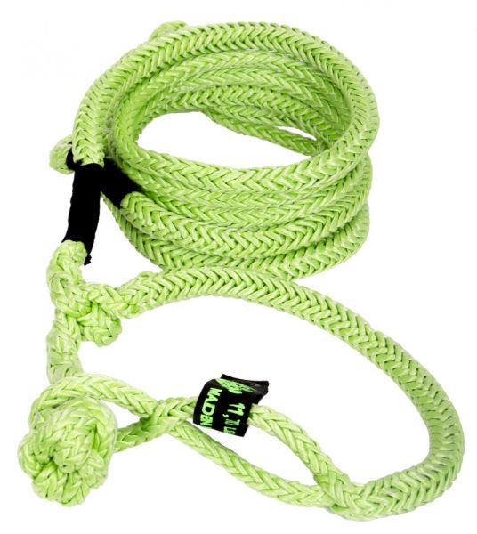 Picture of Kinetic Recovery Rope UTV 1/2 Inch x 20 Foot W/2 Soft Shackle Ends Green VooDoo Offroad