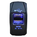 Picture of USB Charging Switch Dual USB Lifetime LED Lights