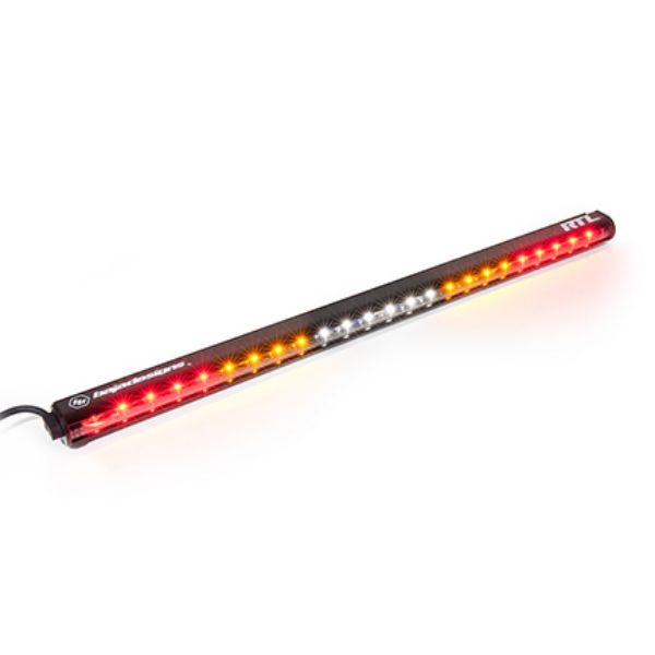 Picture of 30 Inch Light Bar RTL Clear Solid Amber, White Center, Solid Amber Baja Designs