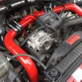 Picture of Intercooler Upgrade, Includes Boost Tubes (red powder-coated) for 1994-1997 Ford F250/F350 7.3L Power Stroke