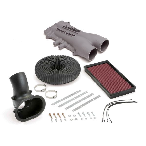 Picture of Ram-Air Cold-Air Intake System Oiled Filter JD/OK/Ford 460 Motorhome A EFI (Electronic Fuel Injection) Banks Power