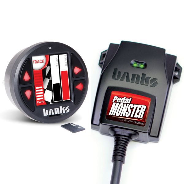 Picture of PedalMonster Throttle Sensitivity Booster with iDash DataMonster for many Mazda Scion Toyota Banks Power