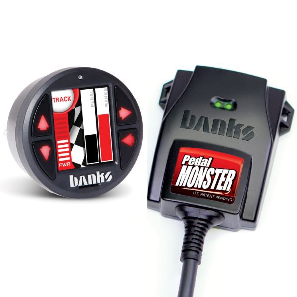 Picture of PedalMonster Throttle Sensitivity Booster with iDash SuperGauge for 07-19 Ram 2500/3500 11- 20 Ford F-Series 6.7L Banks Power