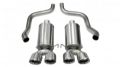 Picture of 2.5 Inch Axle-Back Xtreme Dual Exhaust Polished 3.5 Inch Tips 05-08 Corvette 6.0L/6.2L Stainless Steel Corsa Performance