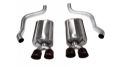 Picture of 2.5 Inch Axle-Back Sport Dual Exhaust Black 3.5 Inch Tips 09-13 Corvette 6.2L Stainless Steel Corsa Performance