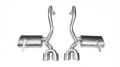 Picture of 2.5 Inch Axle-Back Xtreme Dual Exhaust Polished 4.0 Inch Tips 97-2004 Corvette C5/Z06 5.7L V8 Stainless Steel Corsa Performance
