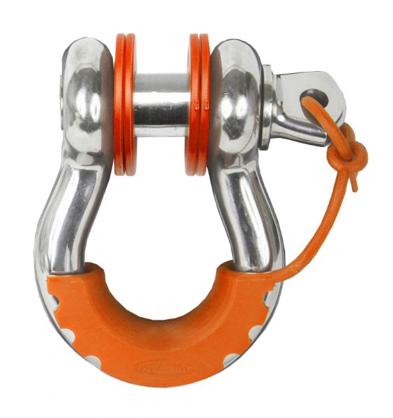 Picture of D Ring Isolator Washer Locker Kit 2 Locking Washers and 8 Non-Locking Washers Fluorescent Orange Daystar