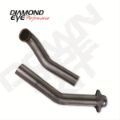 Picture of Turbocharger Down Pipe 4 Inch 99-Early 03 F250/F350 Oxygen Sensor Bung Included Performance Series Diamond Eye