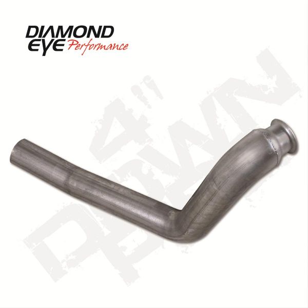Picture of Turbocharger Down Pipe First Section 03-07 F250/F350 3.5 Inlet/Outlet No Sensor Performance Steel Diamond Eye