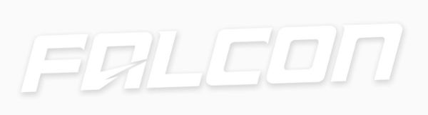 Picture of Falcon Performance Shocks Logo Decal 24 inch White 