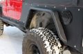 Picture of Jeep TJ Tube Fenders Rear 3 Inch Flare 97-06 Wrangler TJ Steel Black Textured Powdercoat Fishbone Offroad