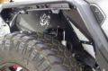 Picture of Jeep JL Inner Fenders For 18-Current Wrangler JL,  2020-Current JT Gladiator Front Pair Aluminum Black Powdercoat Fishbone Offroad