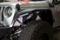 Picture of Jeep JL Inner Fenders For 18-Current Wrangler JL,  2020-Current JT Gladiator Front Pair Aluminum Black Powdercoat Fishbone Offroad