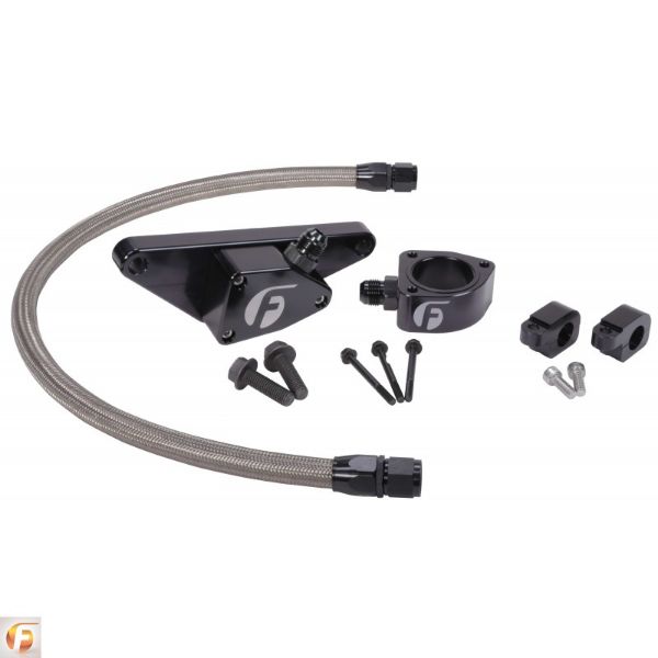 Picture of Cummins Coolant Bypass Kit 03-07 Manual Transmission w/ Stainless Steel Braided Line Fleece Performance