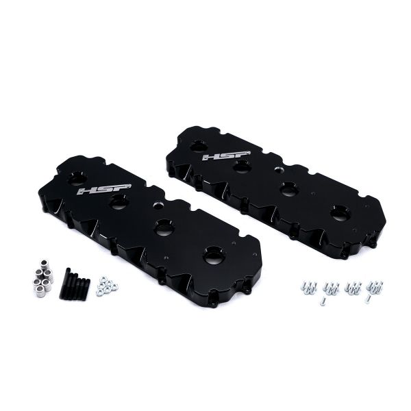 Picture of 2001-2004 Chevrolet / GMC Billet Valve Covers Ink Black