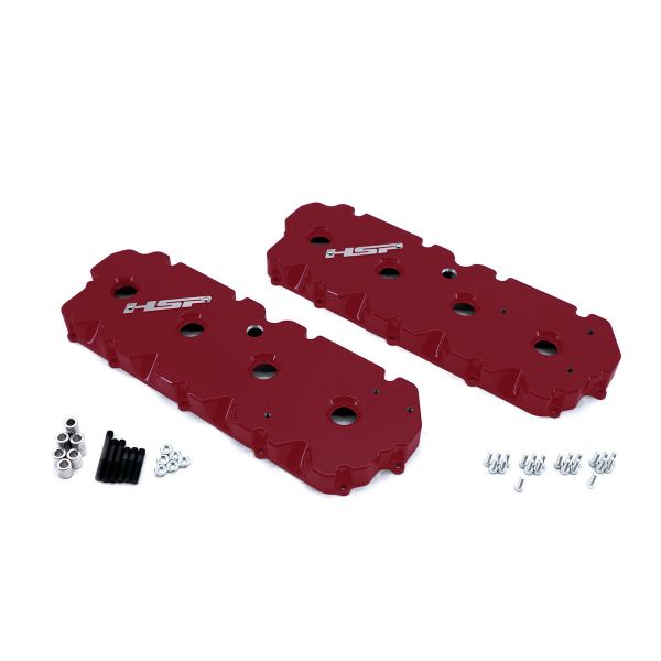Picture of 2001-2004 Chevrolet / GMC Billet Valve Covers Illusion Cherry