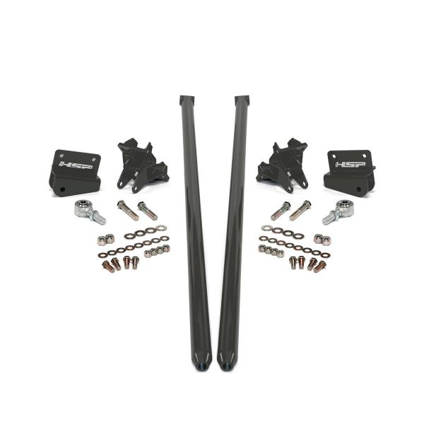 Picture of 2001-2010 Silverado/Sierra 2500/3500 75 Inch Bolt On Traction Bars 3.5 Inch Axle Diameter Kingsport Grey