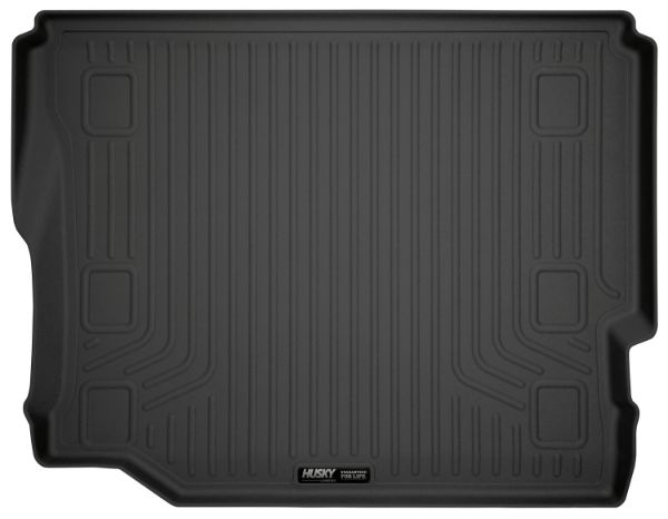 Picture of 18 Jeep Wrangler Unlimited Rubicon Cargo Liner Does Not Have Subwoofer Black Husky Liners