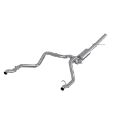 Picture of 2.5 Inch Cat Back Exhaust System For 19-23 Silverado/Sierra 1500 5.3L and 2022 Silverado LTD/ Sierra Limited 5.3L Dual Rear 304 Stainless Steel MBRP