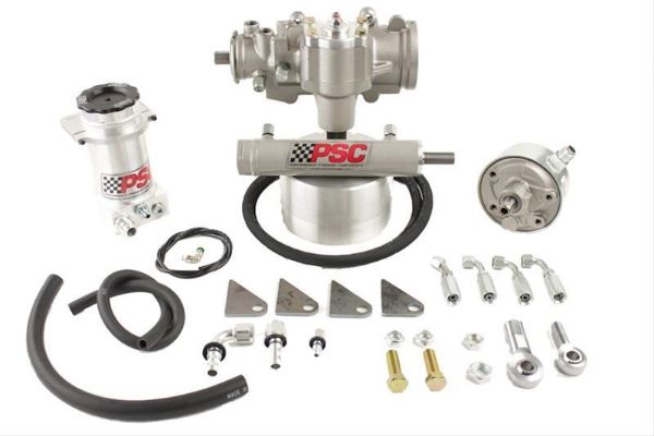 Picture of Cylinder Assist Steering Kit, 1970-79 Jeep CJ with Factory Power Steering (32-38 Inch Tire Size) PSC Performance Steering Components