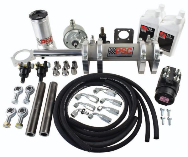 Picture of Full Hydraulic Steering Kit, 2.5 Ton Rockwell Axle (46 Inch and Larger Tire Size) PSC Performance Steering Components