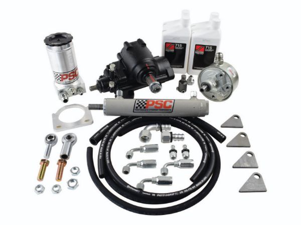 Picture of Cylinder Assist Steering Kit, 1988-1999.5 GM 4WD with Straight Axle Conversion PSC Performance Steering Components