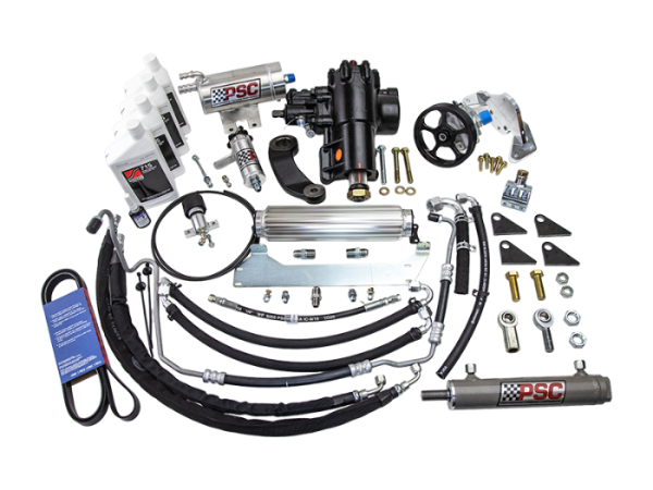 Picture of Cylinder Assist Steering Kit Weld On 8.0 AFM Axle 1.75 Tie Rod 18-20 Wrangler JL 3.6L Non-ETorque PSC Steering