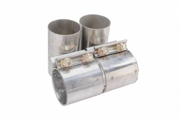 Picture of Exhaust Pipe Adapter 15-16 Mustang GT 3 in Hardware Not Included Natural 409 Stainless Steel Pypes Exhaust