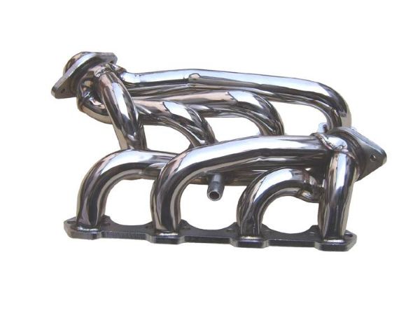 Picture of Shorty Exhaust Header Left 94-95 Ford Mustang Gt Hardware/Gaskets Incl Polished 304 Stainless Steel Pypes Exhaust