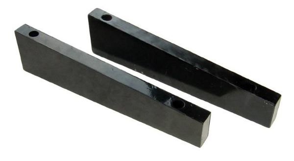 Picture of Convertible Brace Spacer 13.5 in L 1 in W Height A - 3 1/8 in Height B - 2 in Hardware Incl Black Steel Pypes Exhaust