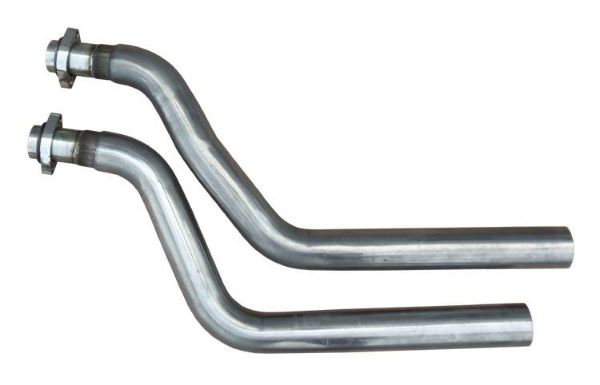 Picture of Mustang Downpipes 289-302 Models Does Not Fit 289 K-Code Exhaust Manifold Down Pipe 2.5 in Standard Manifold Hardware Not Incl Natural 409 Stainless Steel Pypes Exhaust