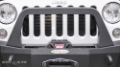 Picture of Jeep JK Bull Bar For 07-18 Wrangler JK Rigid Series Front Bumper Only Black Powdercoat Rock Slide Engineering